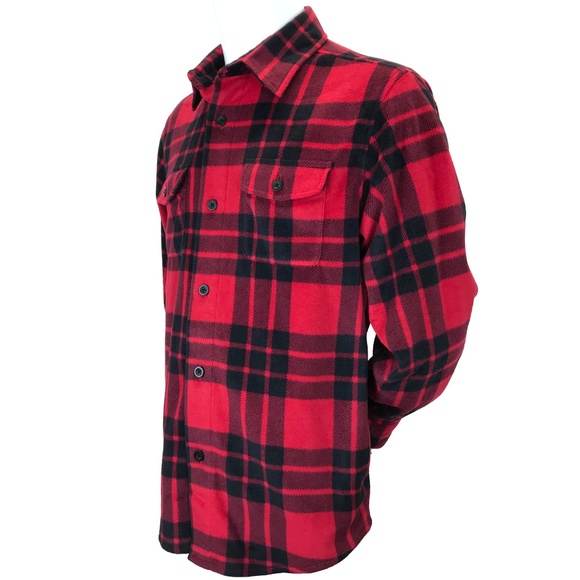 Chaps Other - Chaps NWOT Soft Fleece Buffalo Plaid Shirt M